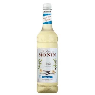 Monin Sugar Free Syrup 1 Litre - Vanilla