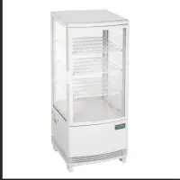 Polar C-Series Energy Efficient Curved Door Display Fridge White 86Ltr
