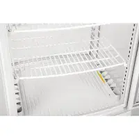 Polar C-Series Energy Efficient Curved Door Display Fridge White 86Ltr