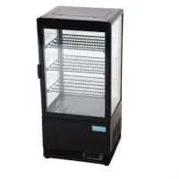 Polar C-Series Energy Efficient  Display Fridge Black 68Ltr