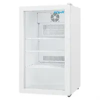 Polar C-Series Under Counter Display Fridge White 90Ltr