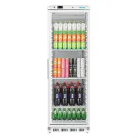 Polar C-Series Upright Display Fridge White 400Ltr