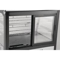 Polar G-Series Countertop Food Display Fridge 160Ltr Black