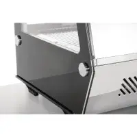 Polar G-Series Countertop Food Display Fridge 160Ltr Black