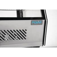 Polar G-Series Countertop Food Display Fridge 160Ltr Black