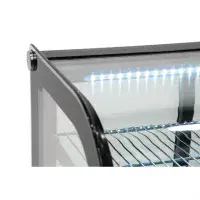 Polar G-Series Countertop Food Display Fridge 160Ltr Black