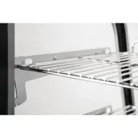Polar G-Series Energy Efficient Countertop Food Display Fridge Black 120Ltr