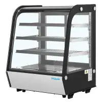 Polar G-Series Rounded Glass Countertop Display Fridge 145Ltr