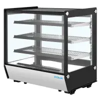 Polar G-Series Square Glass Countertop Display Fridge 185Ltr