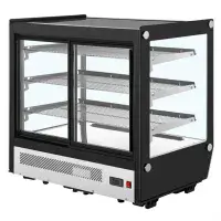 Polar G-Series Square Glass Countertop Display Fridge 185Ltr