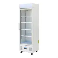 Polar G Series Upright Display Fridge 368Ltr White