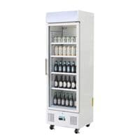 Polar G Series Upright Display Fridge 368Ltr White