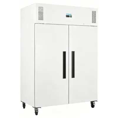 Polar G-Series Upright Double Door Fridge White 1152Ltr