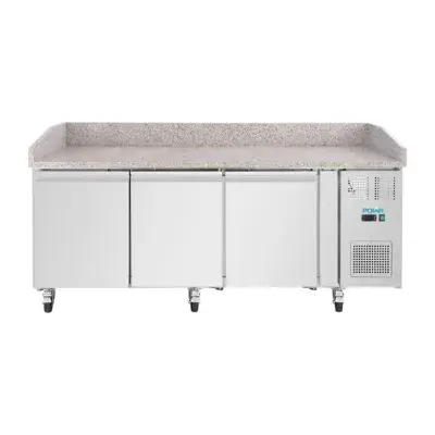 Polar U-Series Bakery Counter Fridge with Granite Top 634Ltr