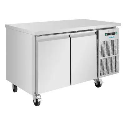 Polar U-Series Double Door Counter Fridge/Freezer 124Ltr