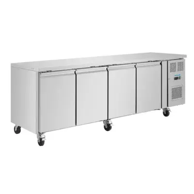 Polar U-Series Four Door Counter Fridge 553Ltr