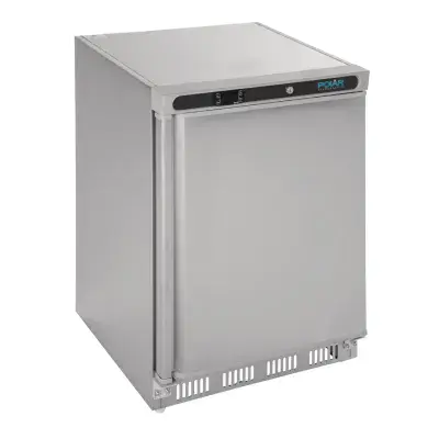 Polar Undercounter Fridge Stainless Steel  150Ltr