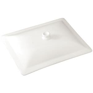 Porcelain Gastronorm Lid 1/2 Size 68mm high