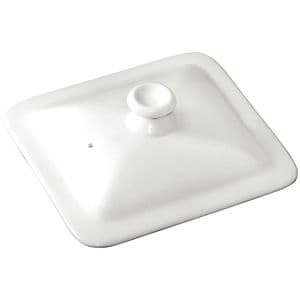 Porcelain Gastronorm Lid 1/6 Size 48mm high