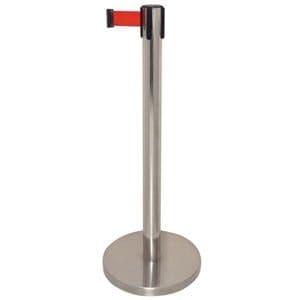 Retractable Barrier. Red Strap