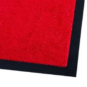 Rubber Backed Floor Mat 3’x2’ Red (60x90cm)