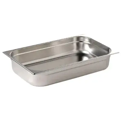 Stainless Steel Gastronorm Container 1/1 Size 325x530mm - Available in 6 Depths