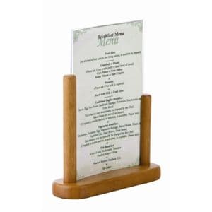 Tabletop Teak Poster Frame A5
