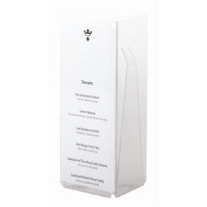 Three Sided Menu Holder