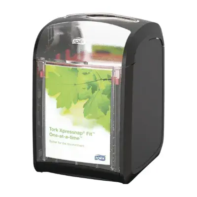 Tork Xpressnap Tabletop Napkin Black Dispenser