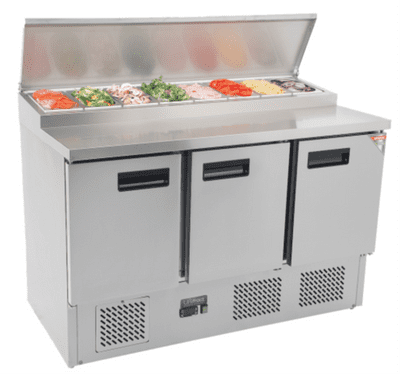 Unifrost 3 Door Gastronorm Prep Station PCF1360 (Promotion Price)