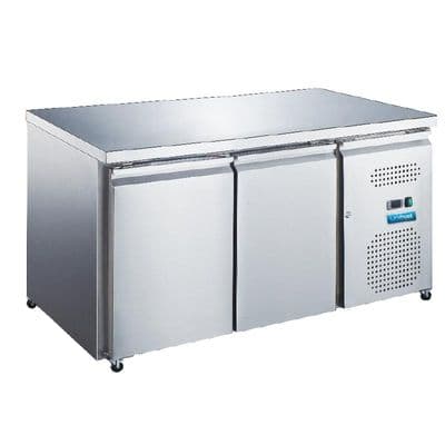 Unifrost CR1360FT Two Door Flat Top Counter Fridge