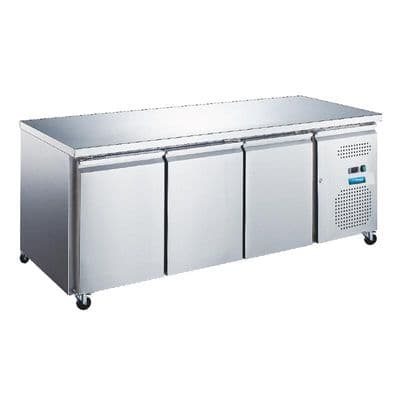 Unifrost CR1800FT 3 Door Flat Top Counter Fridge