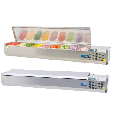 Unifrost CTS1500 Cold Toppings Fridge S/S 7x1/4GN
