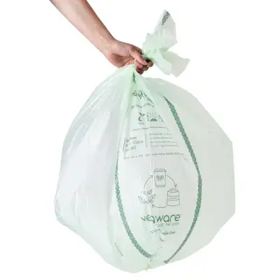 Vegware Compostable Bin Bags 100's/240's - Available in 5 Sizes