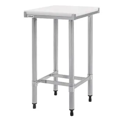 Vogue Stainless Steel Chopping Board Table - Available In 2 Sizes