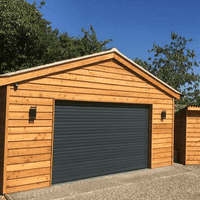 7ft x 7ft Remote Control Electric Garage Door (White) – Supplied & Fitted £2,995