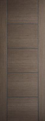 Chocolate Grey Vancouver Fire Door