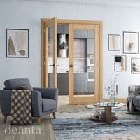 Ely Prefinished Oak Glazed 1 Lite Full