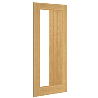 Ely Prefinished Oak Glazed Side Lite