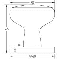 Freelan Classic Mortice Door Knob JV801