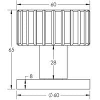 Freelan Cog Mortice Door Knob JV803
