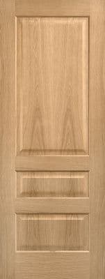 Oak Contemporary Fire Door (3P)