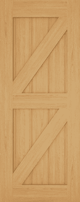 Oak Galway Ledge & Brace (Unfinished)