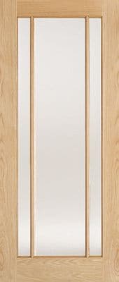 Oak Lincoln Clear Glazed (Unfinished)