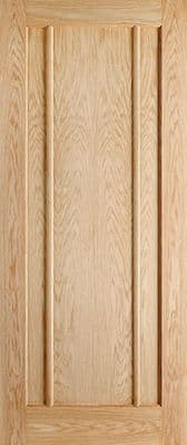Oak Lincoln Fire Door