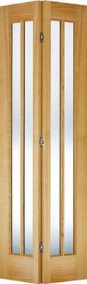 Oak Lincoln Glazed Bi-Fold (3L)
