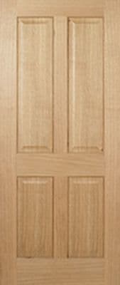 Oak Regency Fire Door (4P)