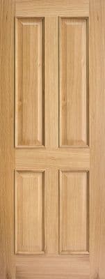 Oak Regency Raised Mouldings Fire Door (4P)