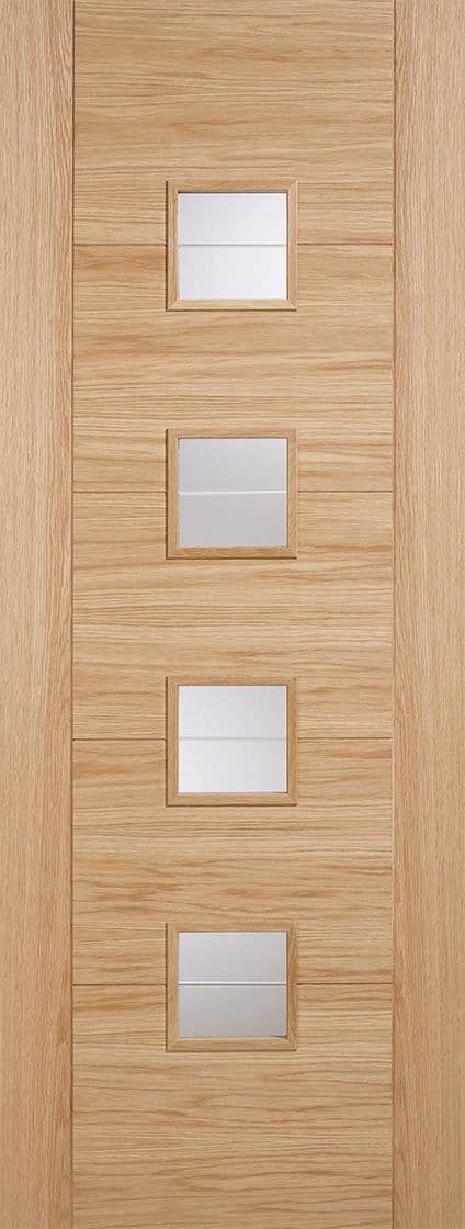Oak Vancouver Glazed Brilliant Cut Glass (Pre-finished, 4L)