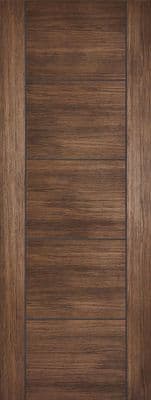 Walnut Laminated Vancouver Fire Door